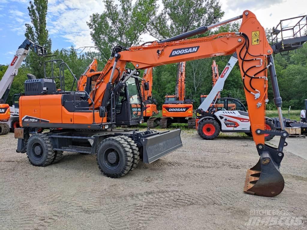 Doosan DX140W-7 Bageri točkaši
