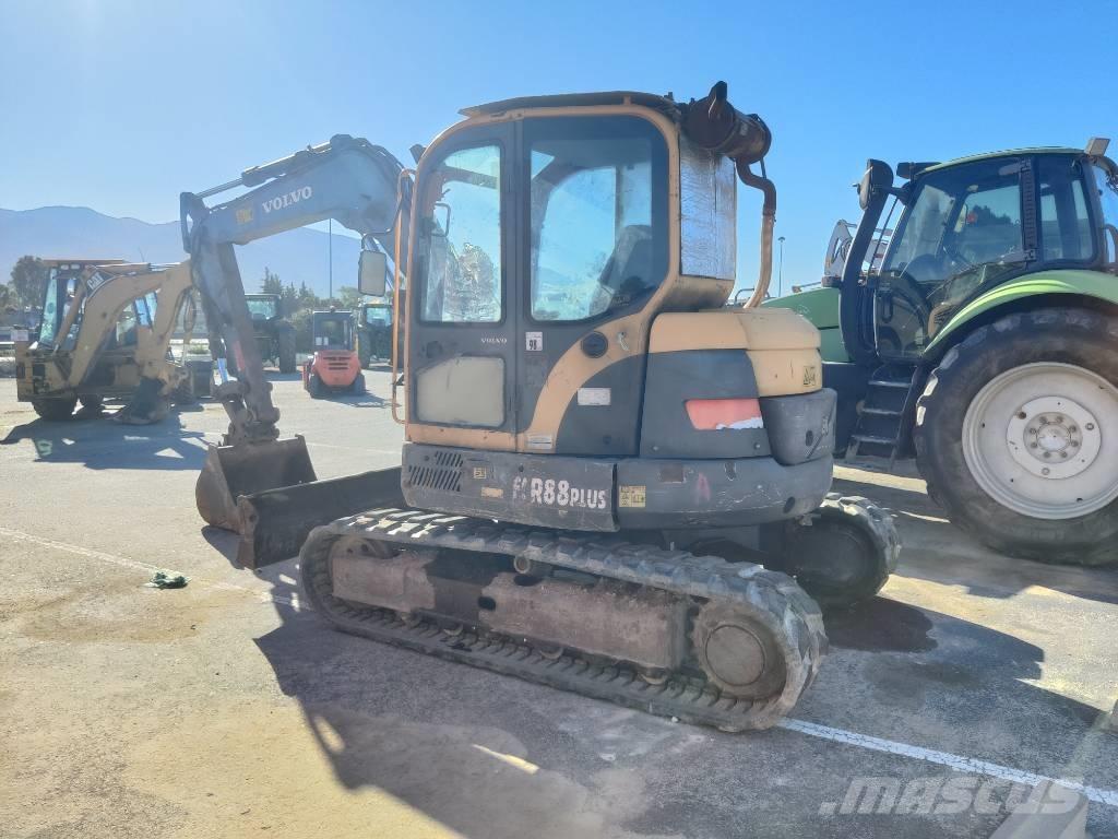 Volvo ECR 88 PLUS Midi bageri 7t – 12t