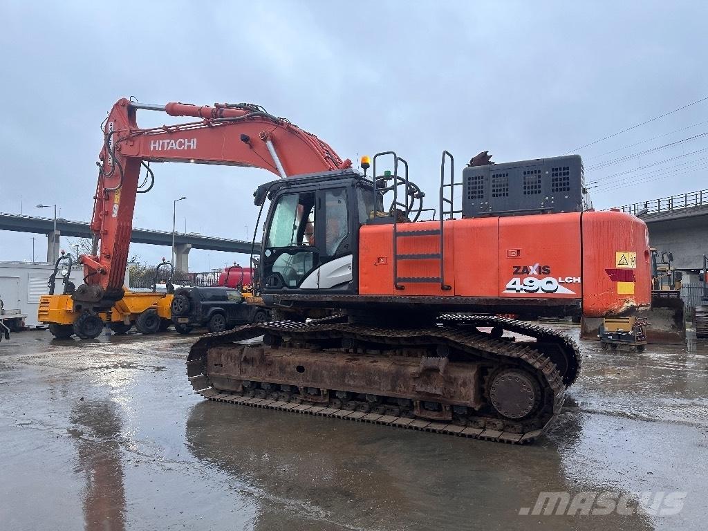 Hitachi ZX 490 LCH Bageri guseničari