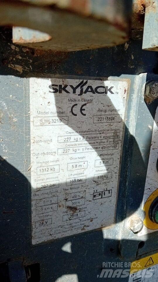 SkyJack SJ 3219 Makazaste platforme
