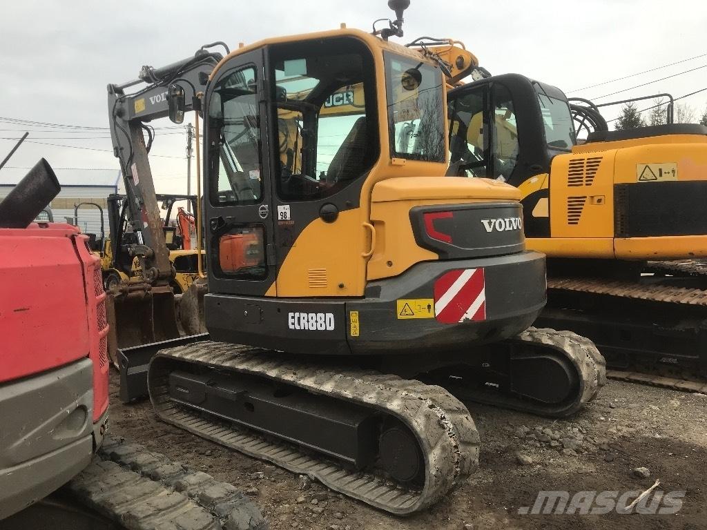 Volvo ECR 88 D Midi bageri 7t – 12t