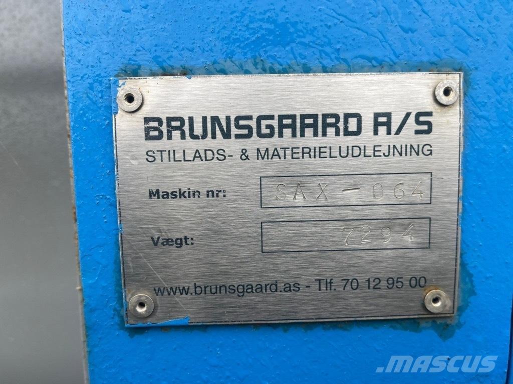 Genie GS 4390 RT Makazaste platforme