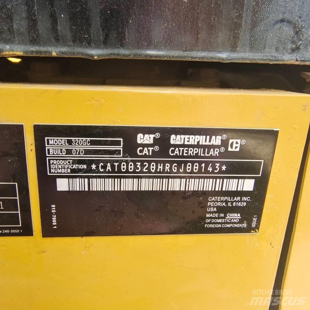 CAT 320 GC Bageri guseničari