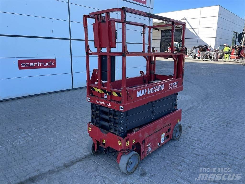 Manitou 78SEC Makazaste platforme