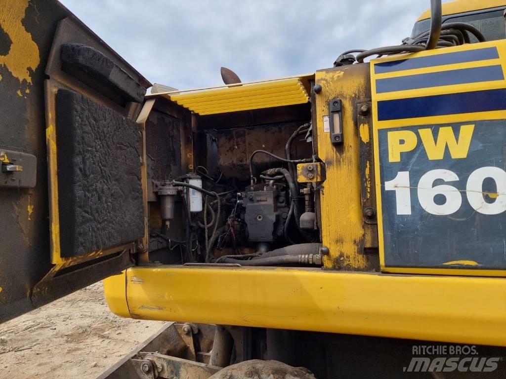 Komatsu PW 160-7 Bageri točkaši