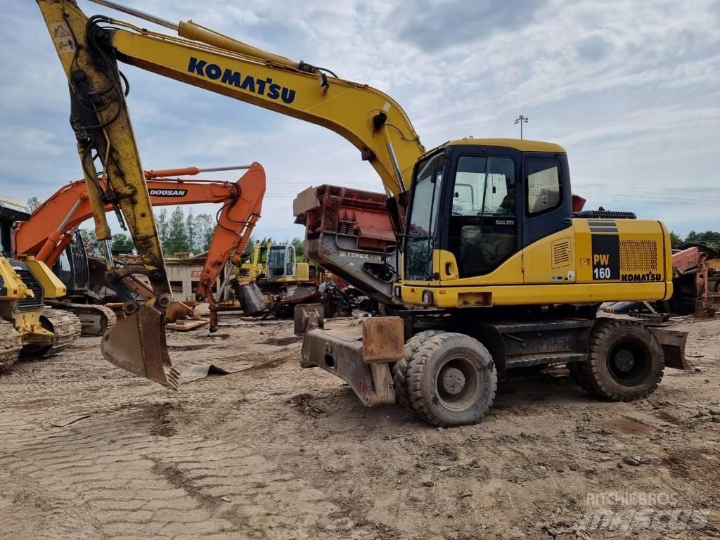 Komatsu PW 160-7 Bageri točkaši