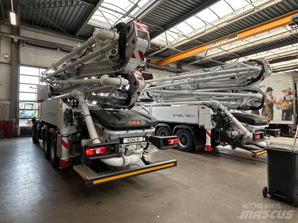Cifa K36L-5 Kamionske beton pumpe