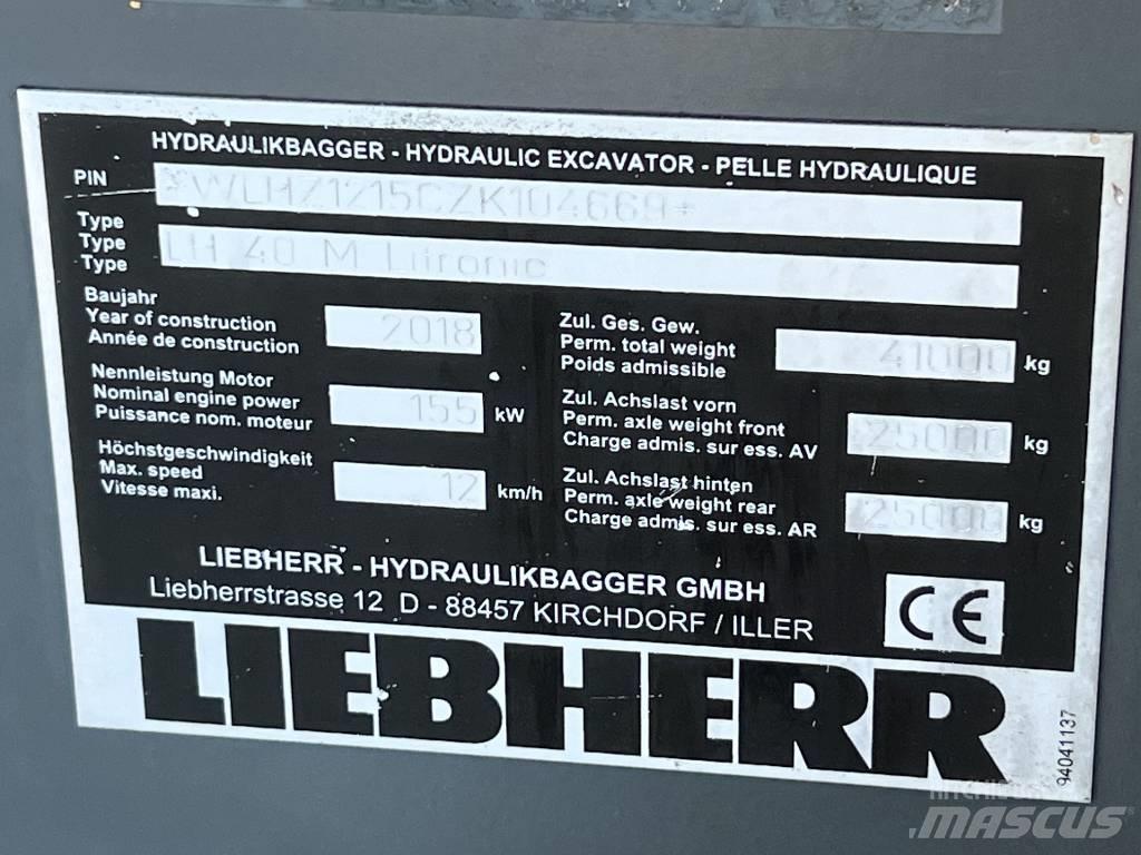 Liebherr LH 40 M ERC Ostalo