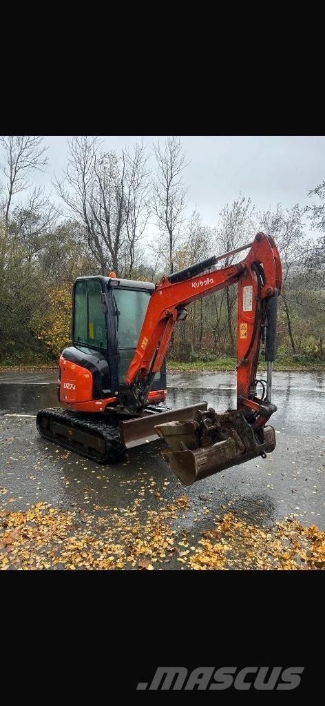 Kubota U 27-4 Mini bageri < 7t