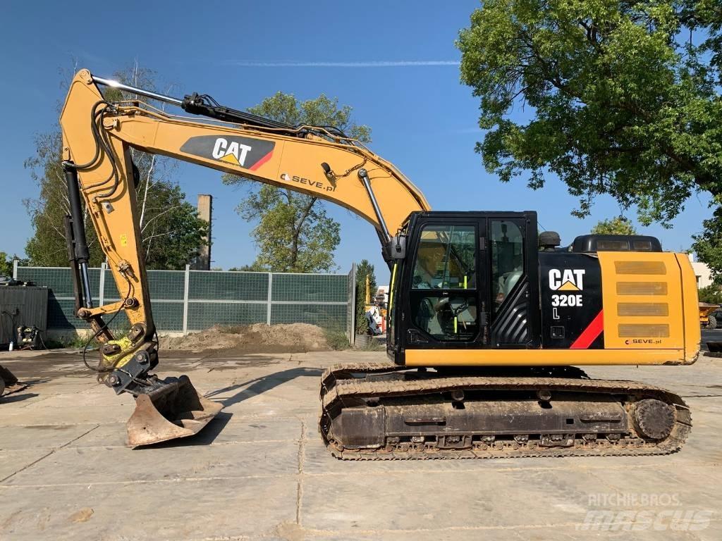 CAT 320 EL Bageri guseničari