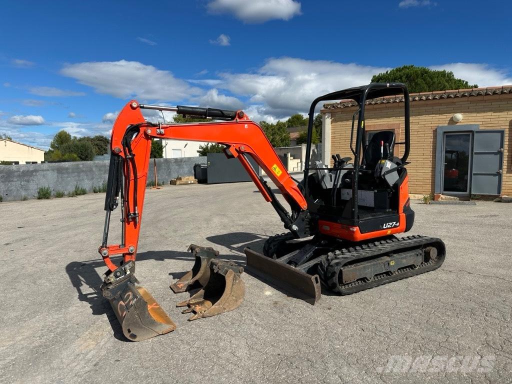 Kubota U 27-4 Mini bageri < 7t