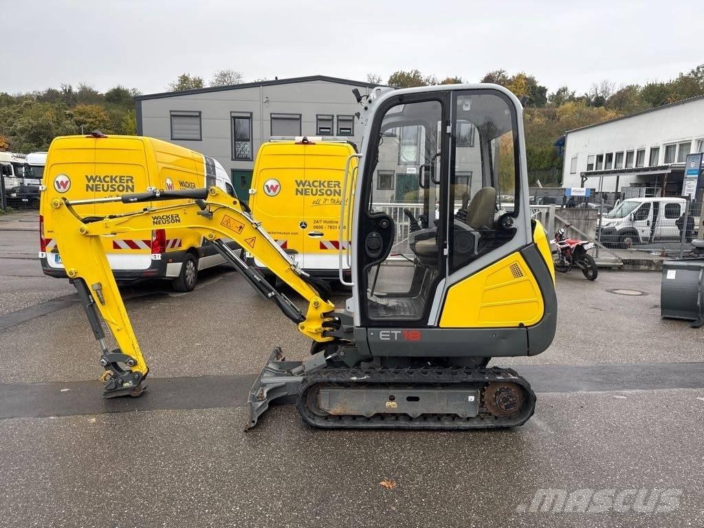 Wacker Neuson ET18 Bageri guseničari