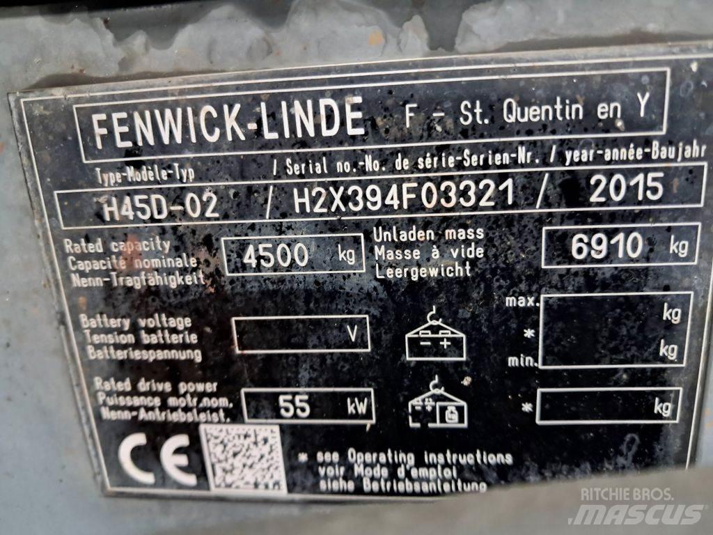 Linde H45D-02 Dizelski viljuškari
