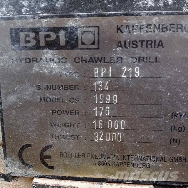 Böhler BPI 219 Teške bušilice