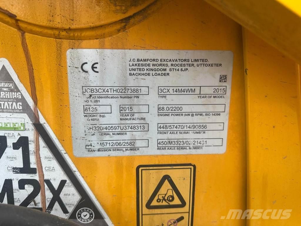 JCB 3CX 14M4WM Rovokopači