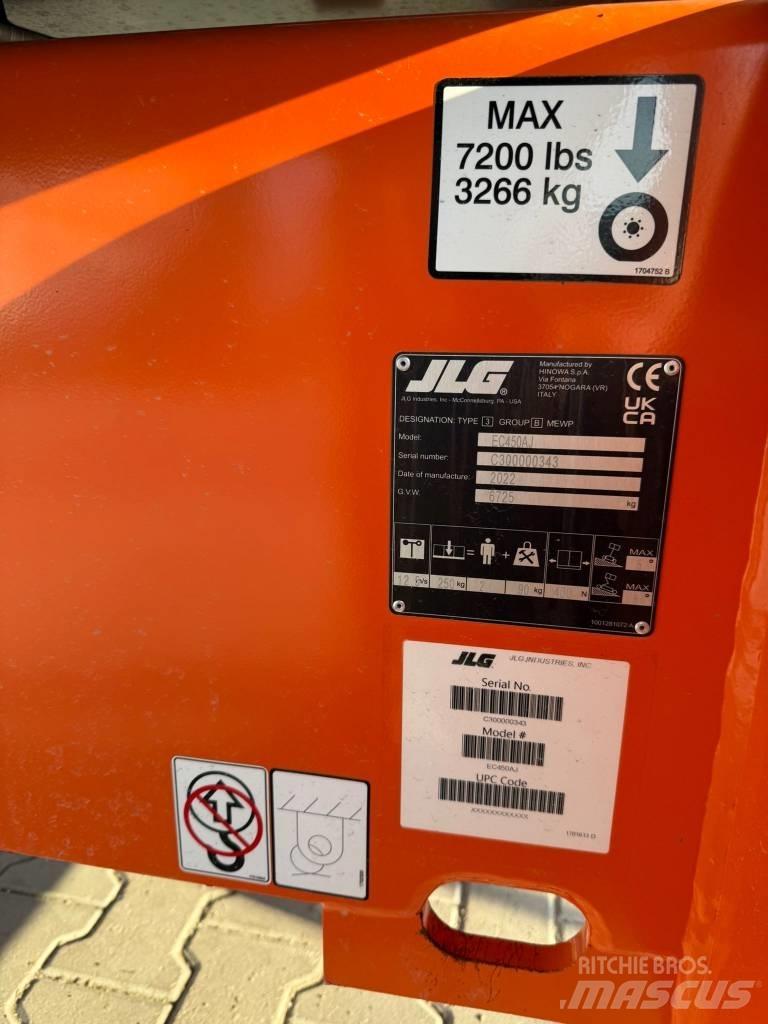 JLG EC450AJ Zglobne podizne platforme