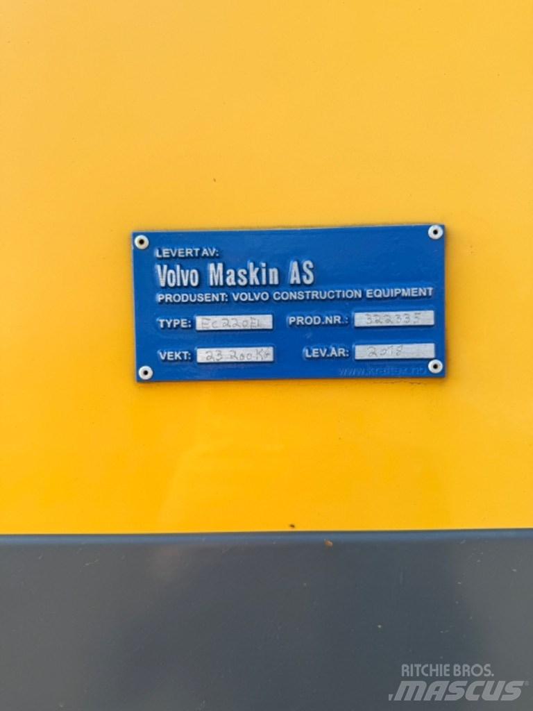 Volvo EC 220 EL Bageri guseničari