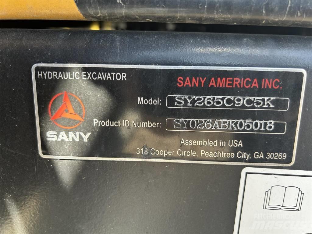 Sany SY265C Bageri guseničari