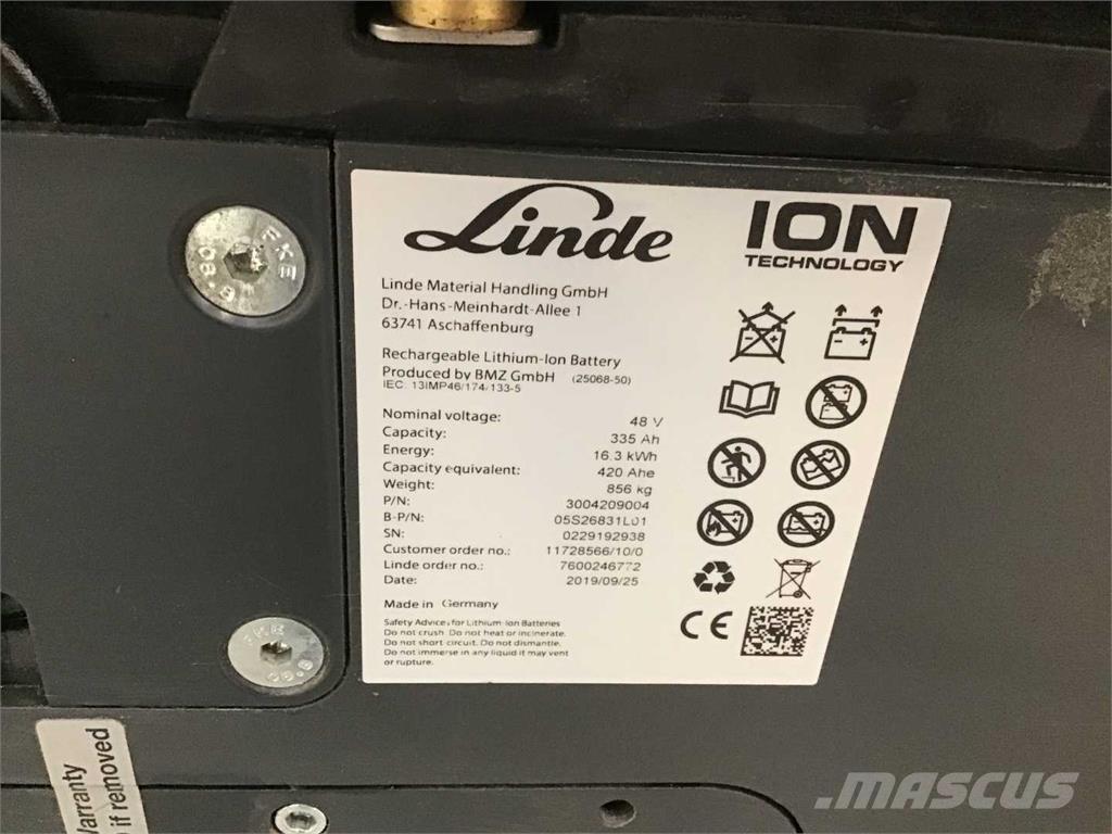 Linde E16 ION Električni viljuškari