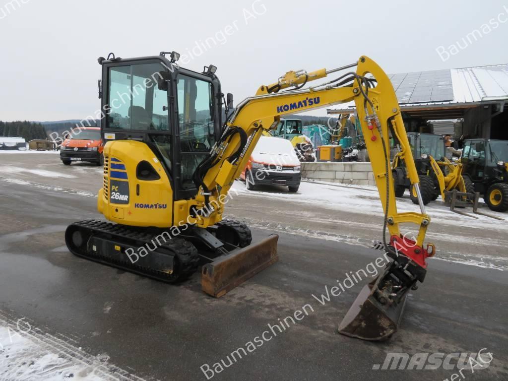 Komatsu PC 26 MR-5 Mini bageri < 7t