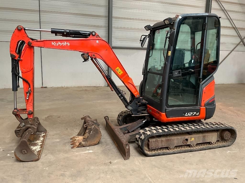 Kubota U 27-4 Mini bageri < 7t