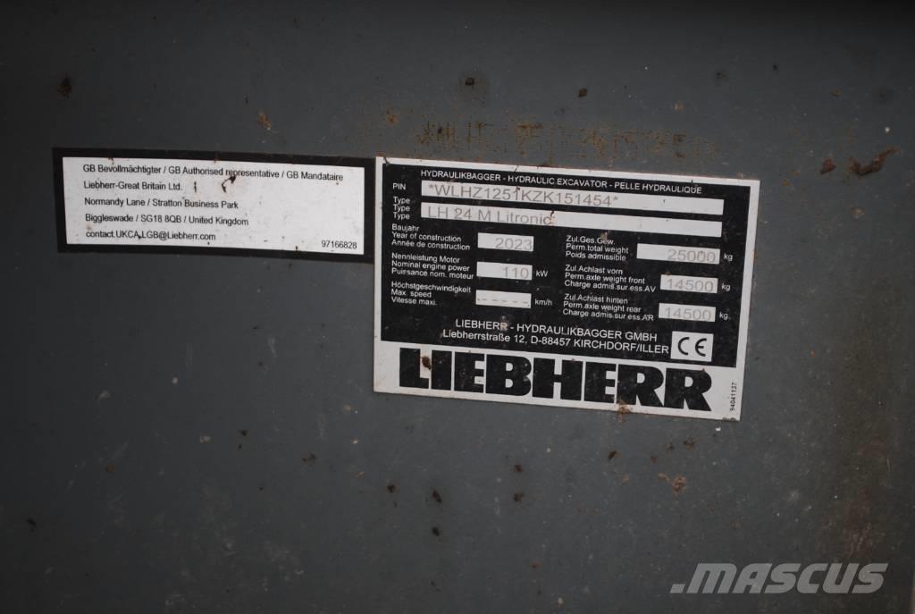 Liebherr LH 24 M Bageri za prenos primarnih/sekundarnih sirovina