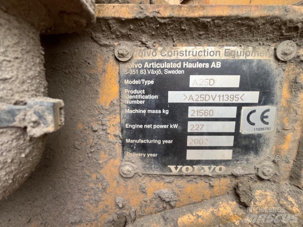 Volvo A 25 D Zglobni damperi