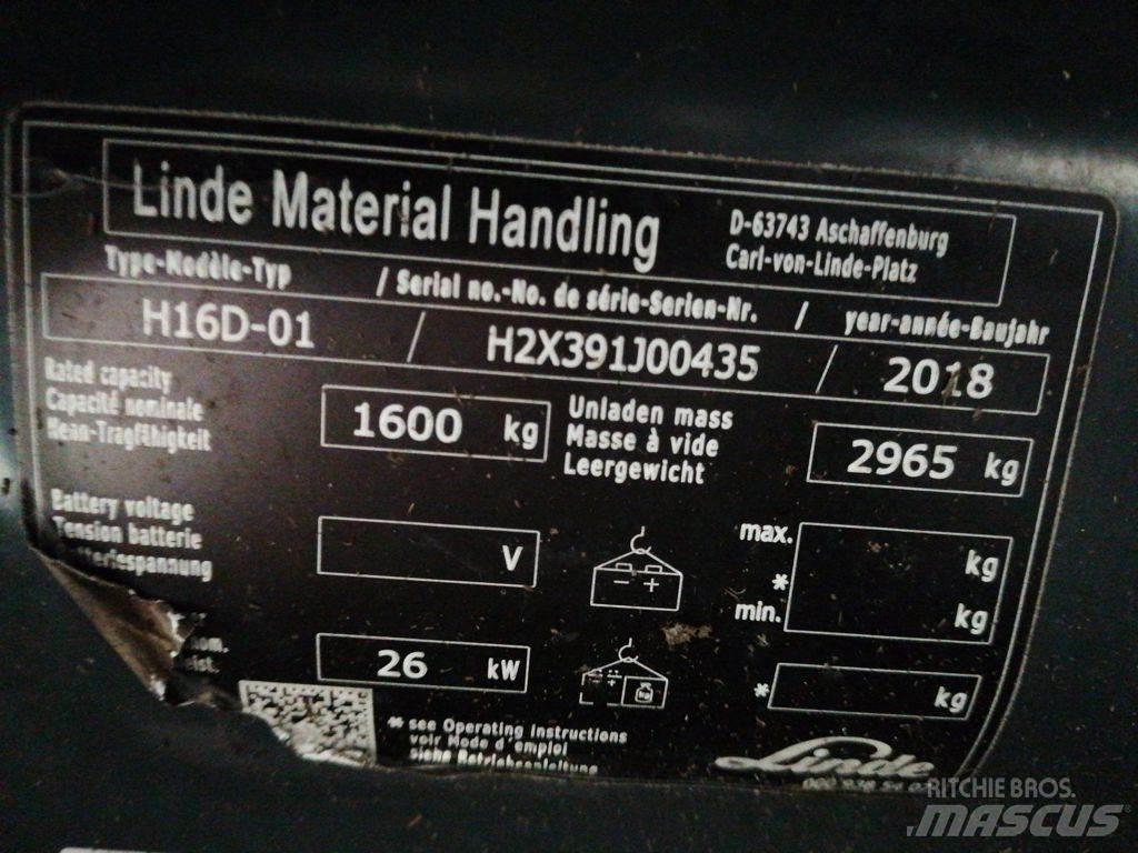 Linde H16D-01 Dizelski viljuškari