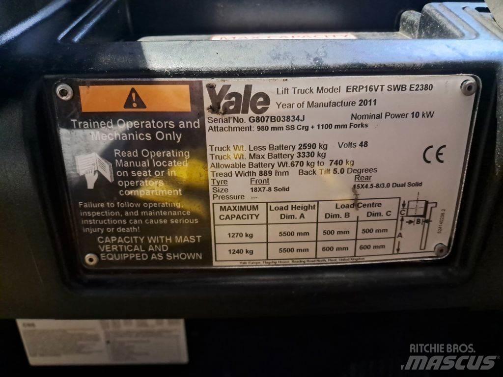 Yale ERP16VT Električni viljuškari