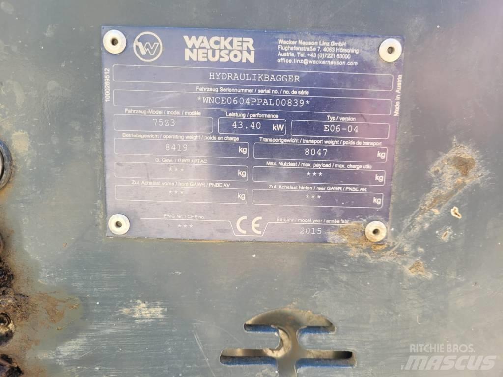 Neuson 75 Z 3 Midi bageri 7t – 12t