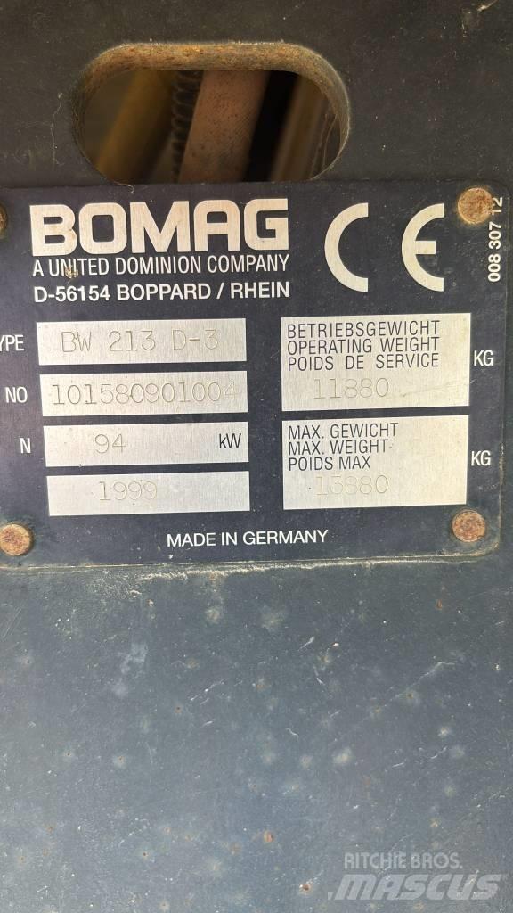 Bomag BW 213 D-3 Valjci sa jednim bubnjem