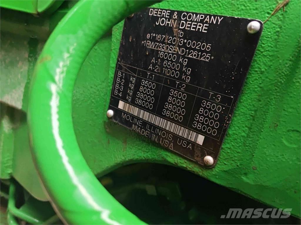 John Deere 7R 330 Traktori