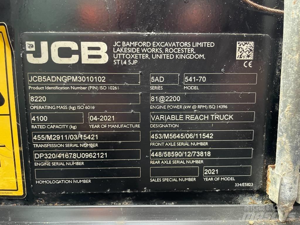 JCB 541-70 Teleskopski viljuškari
