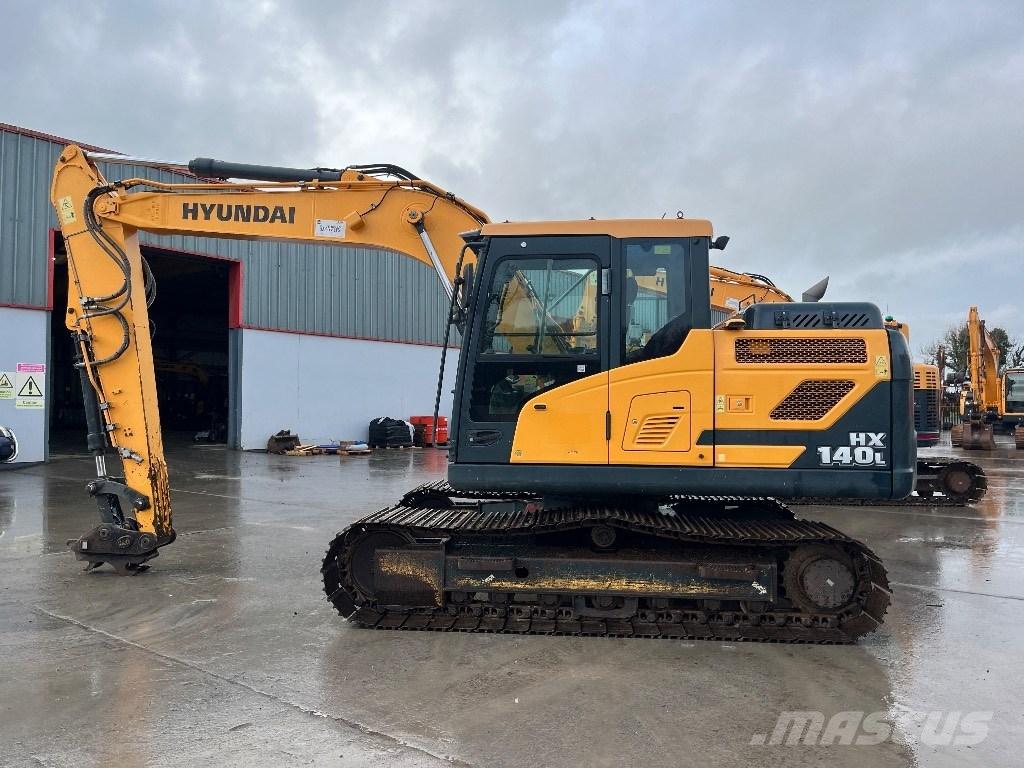 Hyundai HX140L Bageri guseničari