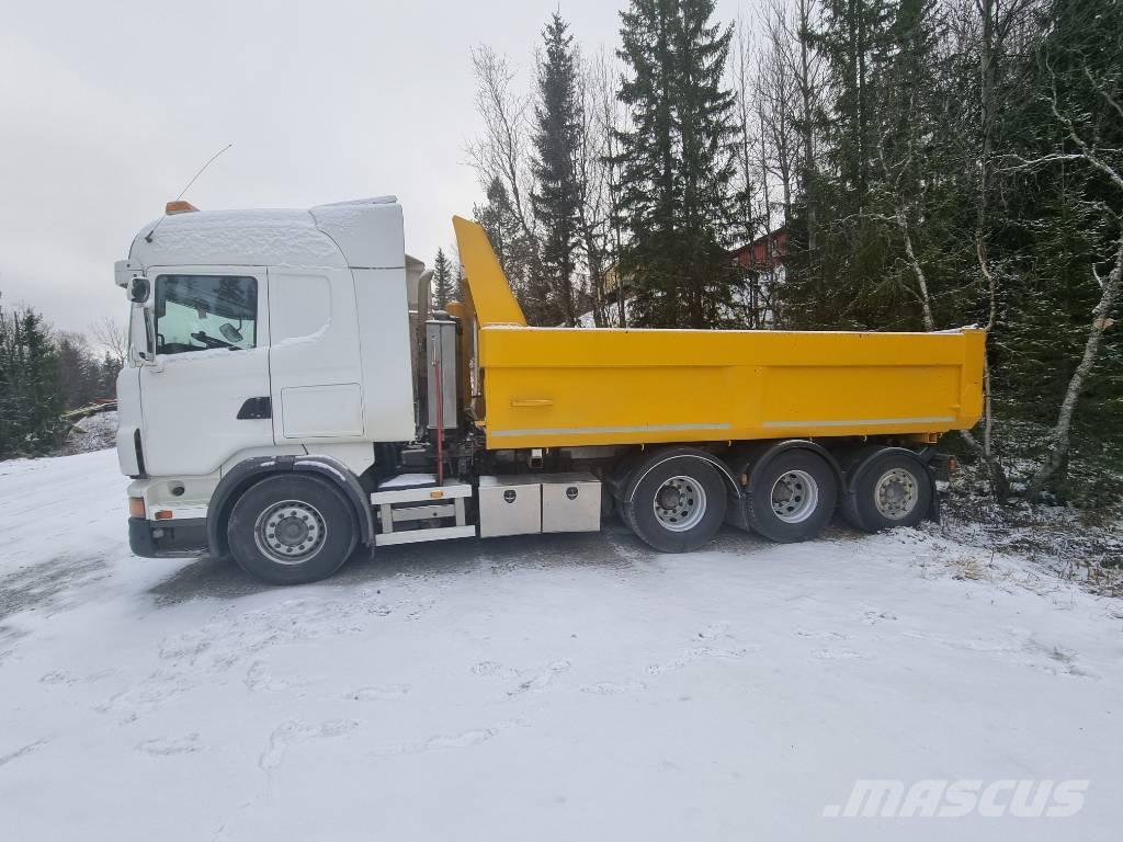 Scania R 560 LB 8X4 Rol kiper kamioni sa kukom za podizanje tereta