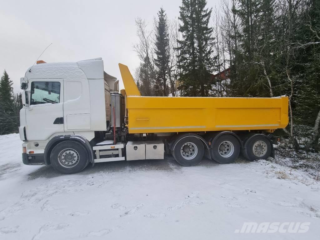 Scania R 560 LB 8X4 Rol kiper kamioni sa kukom za podizanje tereta