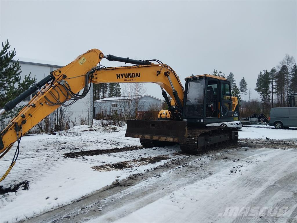 Hyundai HX160L Bageri guseničari