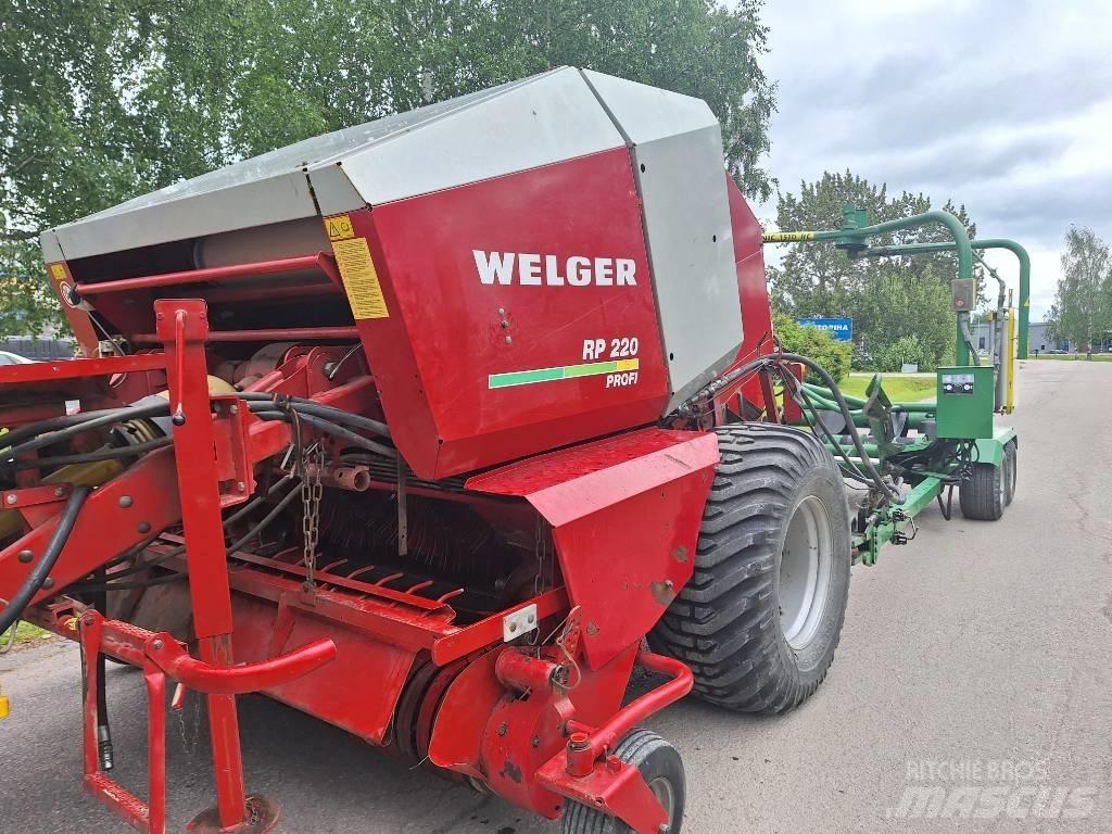 Welger 220 Profi Prese/balirke za rolo bale