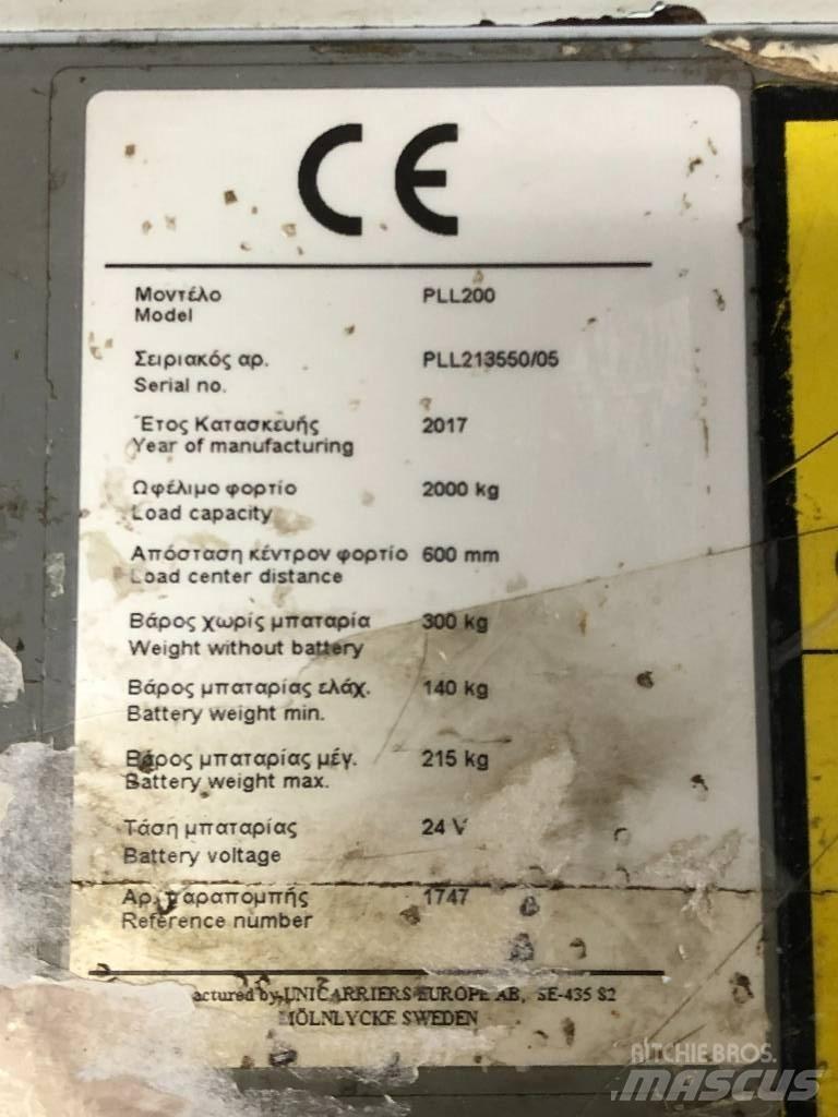 Atlet PLL200 Ručni paletni viljuškari