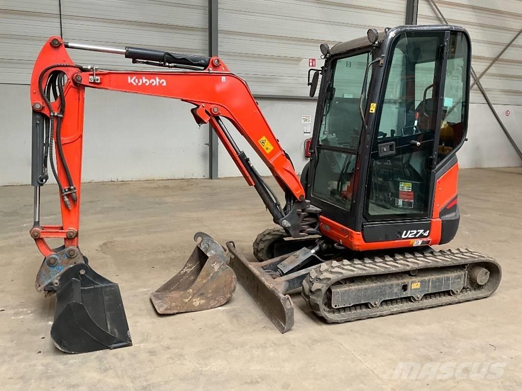Kubota U 27-4 HI Mini bageri < 7t