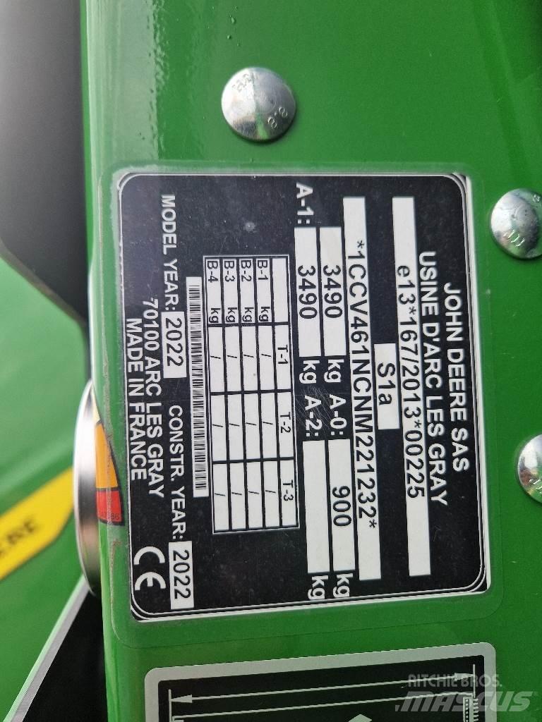 John Deere V461M Prese/balirke za rolo bale
