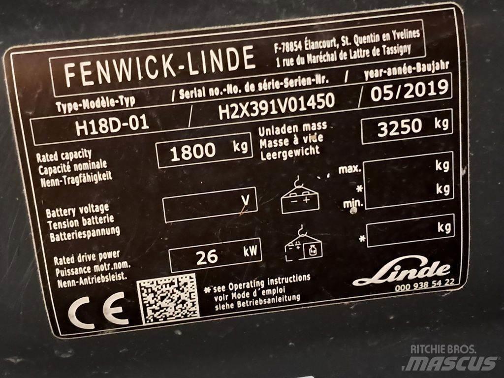 Linde H18D-01 Dizelski viljuškari