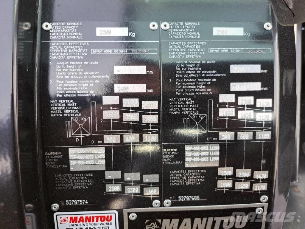 Manitou MC 25-4 Dizelski viljuškari