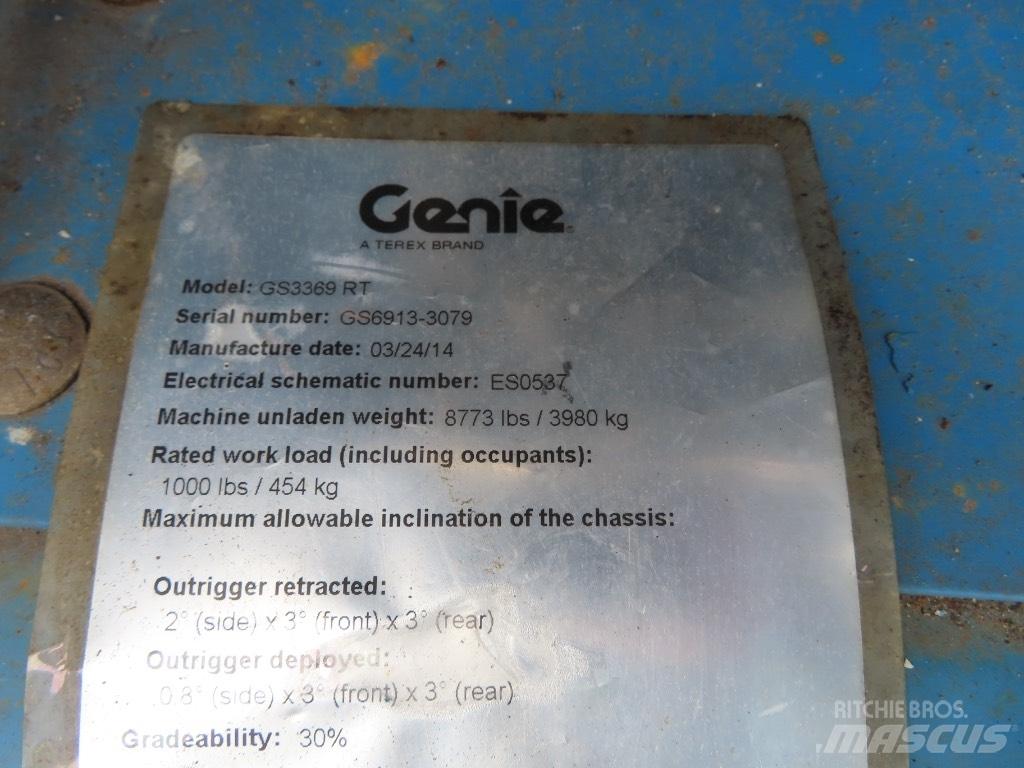 Genie GS 3268 RT Makazaste platforme