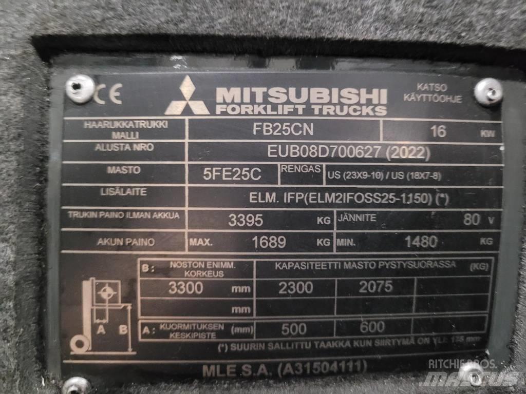 Mitsubishi FB 25 CN Električni viljuškari