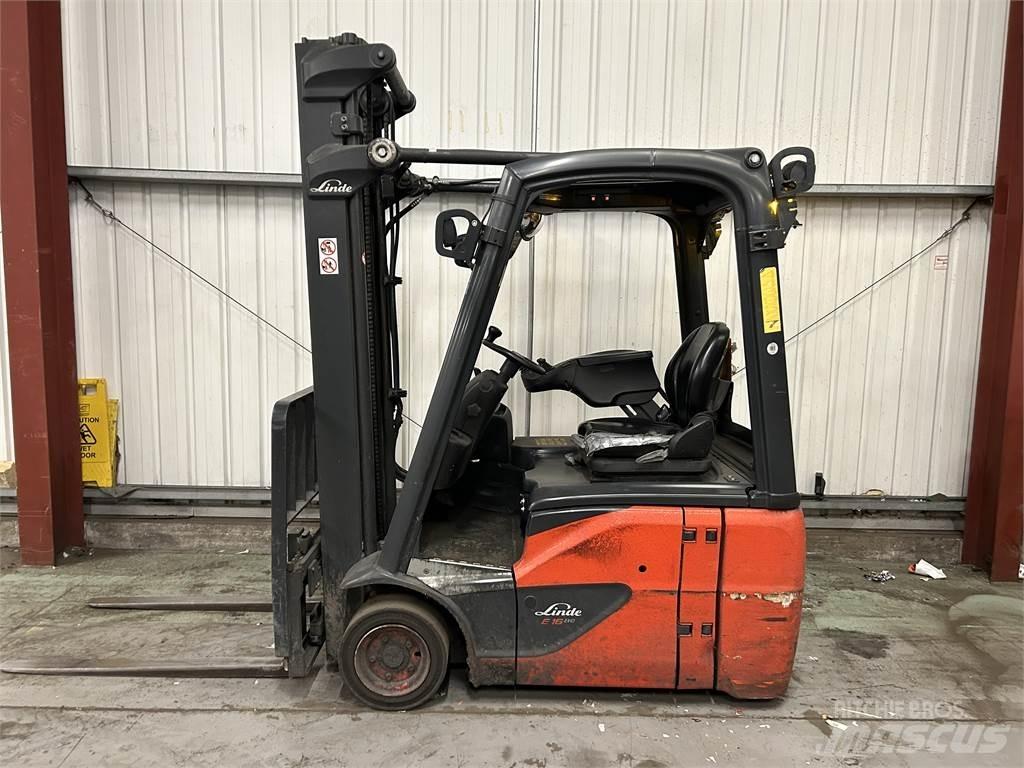 Linde E16C-02 Električni viljuškari