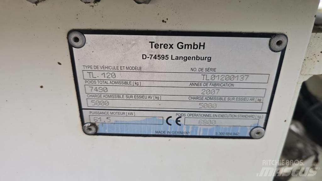 Terex TL 120 Utovarivači na točkove