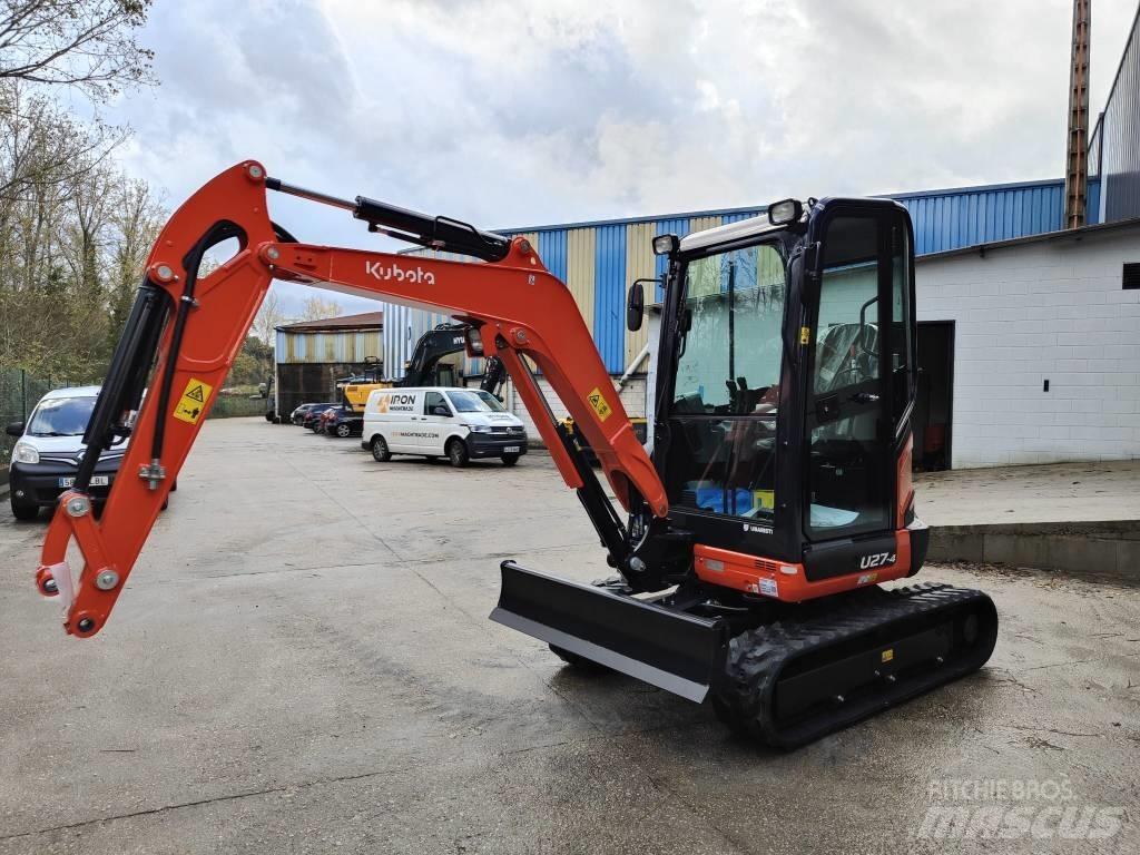 Kubota U 27-4 Mini bageri < 7t