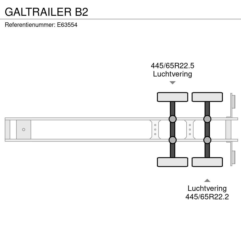  GALTRAILER B2 Kiper poluprikolice