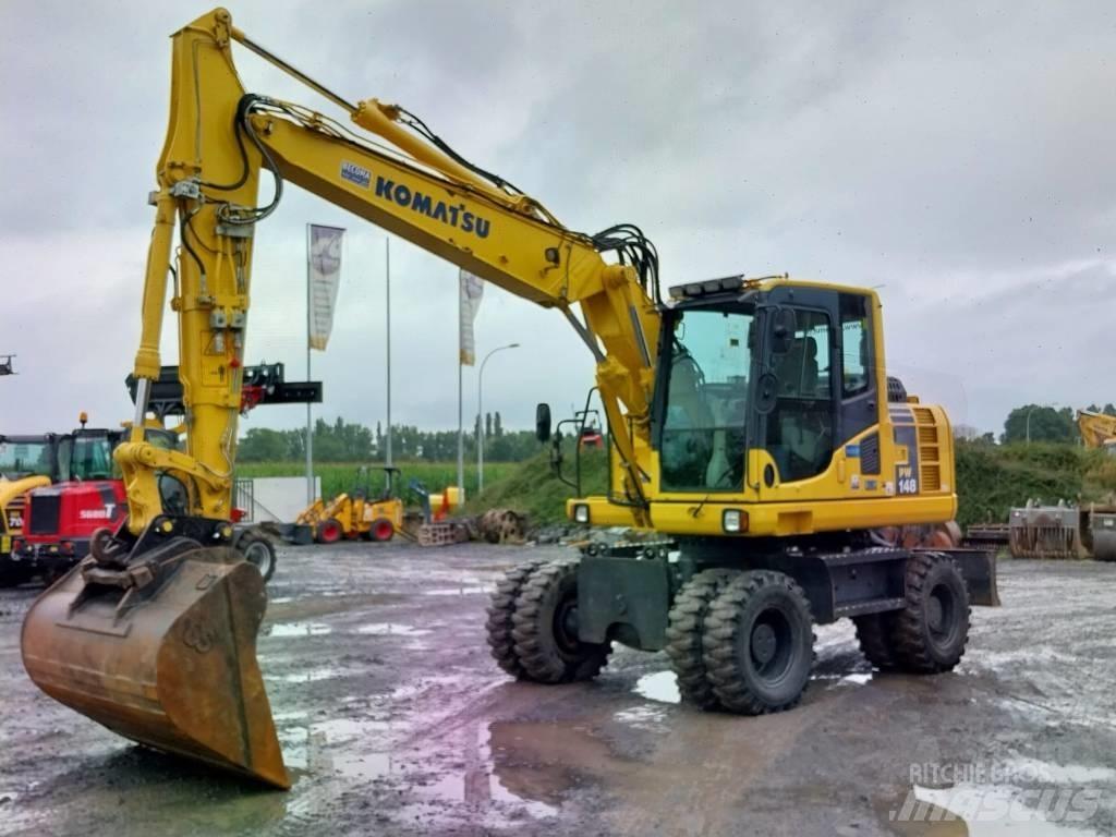 Komatsu PW 148-8 Bageri točkaši